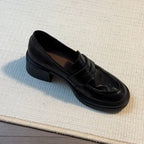 Damen Elegante Loafers mit moderner Blockabsatzgestaltung R&B