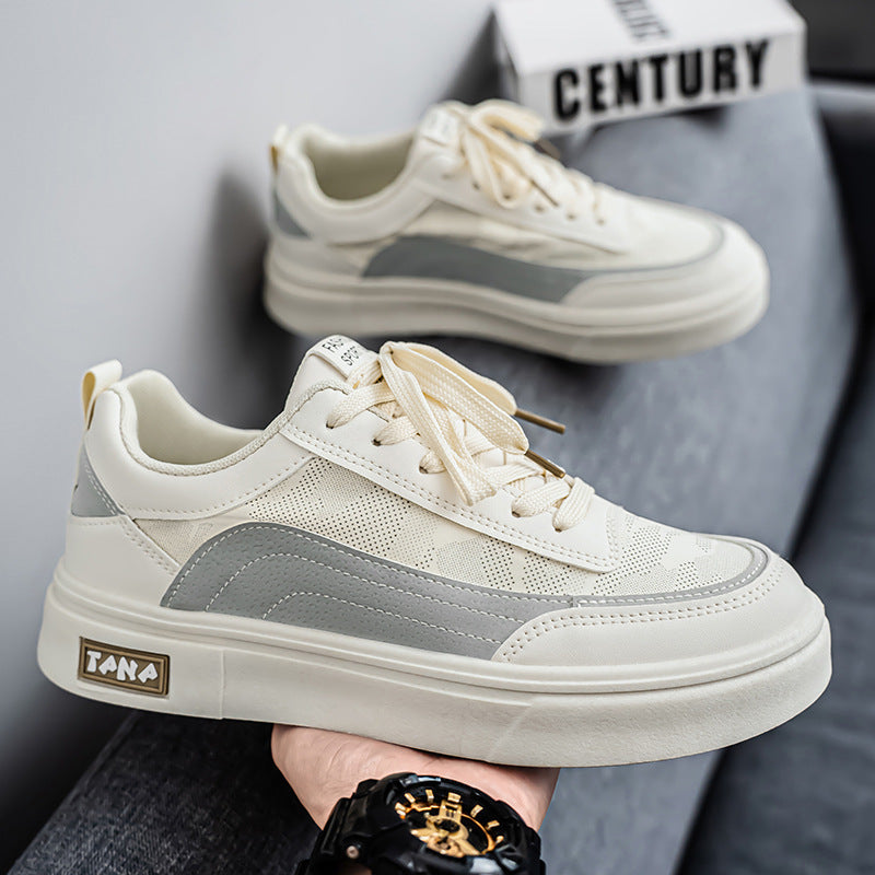 Damen Freizeitsneaker mit atmungsaktiver Obermaterialkombination und verstärktem Komfort