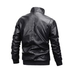 Herren Lederjacke mit warmem Innenfutter