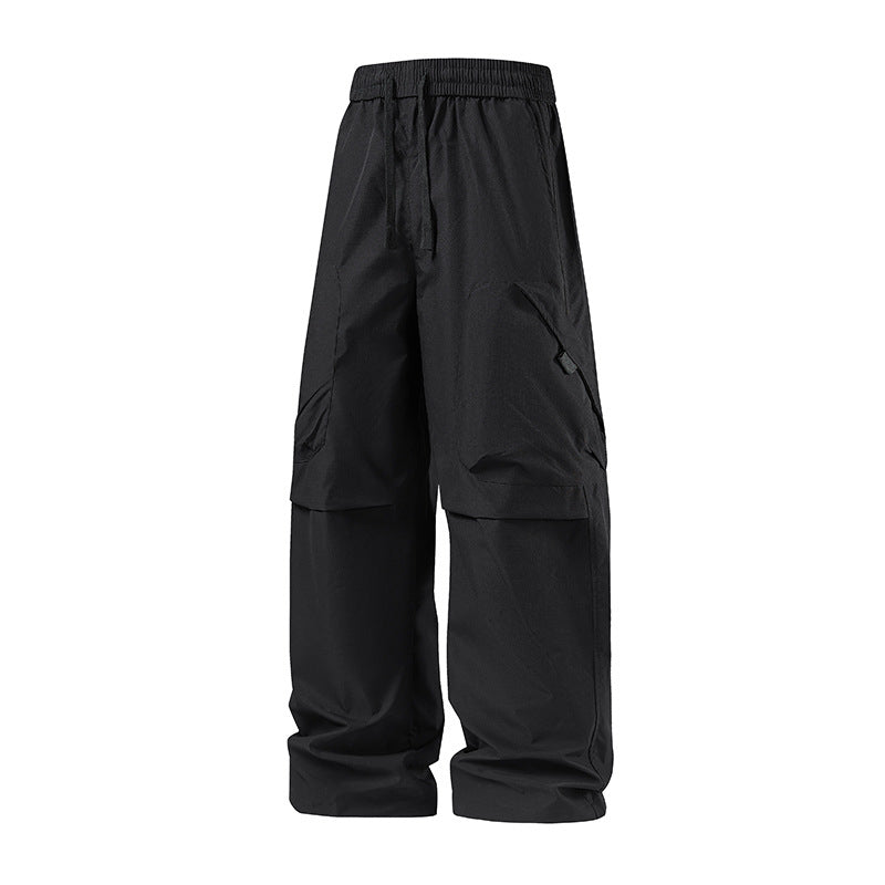 Herren technische Cargo-Hose mit verstellbarem Bund und praktischen Seitentaschen