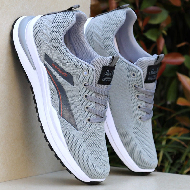 Damen Atmungsaktive Lauf-Sneaker mit stoßdämpfender Sohle und rutschfestem Profil