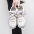Damen Sportliche Chunky Sneakers mit atmungsaktiver Oberflächenstruktur R&B