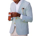 Herren moderner Karoblazer R&B