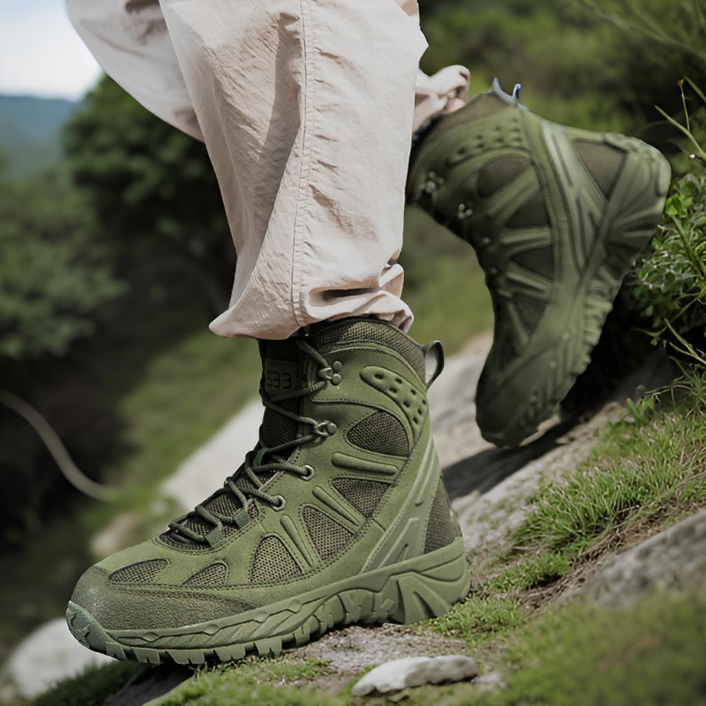 Herren Multifunktionale Trekkingstiefel mit hohem Knöchelschutz und rutschfester Sohle R&B