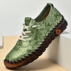 Damen Bequeme und modische Sneaker mit Blumenmuster R&B