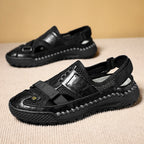Damen Sportliche Aqua-Sandalen mit atmungsaktiver Obermaterialstruktur und rutschfester Sohle R&B