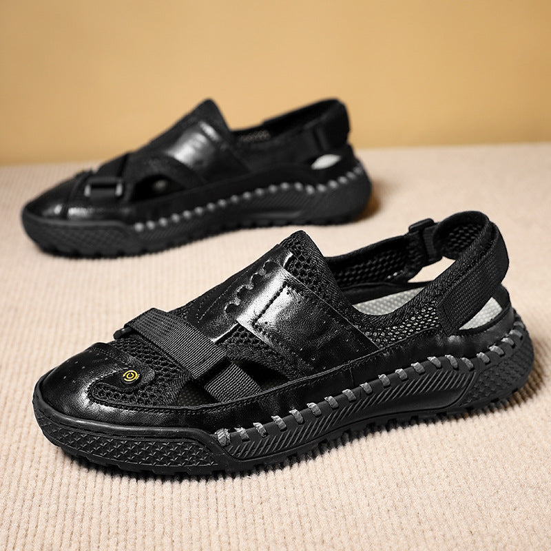 Damen Sportliche Aqua-Sandalen mit atmungsaktiver Obermaterialstruktur und rutschfester Sohle R&B