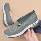Damen Komfortable Strick-Sneaker mit rutschfester Sohle R&B