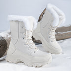 Damen Winterstiefel mit isolierendem Innenfutter und rutschfester Profilsohle R&B