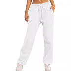 Damen bequeme Sporthose mit elastischem Bund und seitlichen Taschen R&B