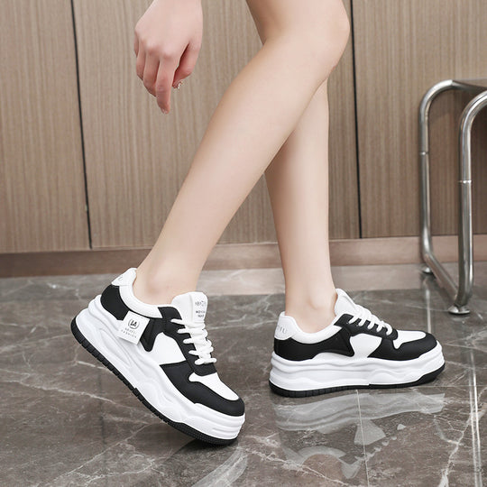 Damen Chunky Sneakers mit atmungsaktiver Mesh-Oberfläche und dämpfender Sohle R&B