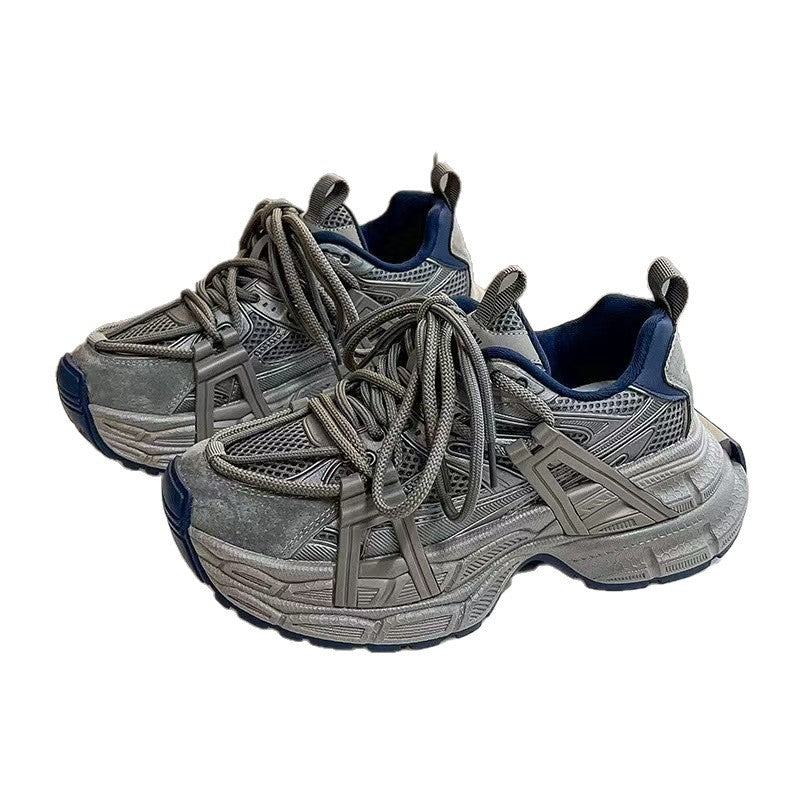 Damen Sportliche Sneakers mit futuristischem Design und stabiler Sohle R&B