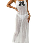 Damen transparenter Strandsarong mit elegantem Design R&B