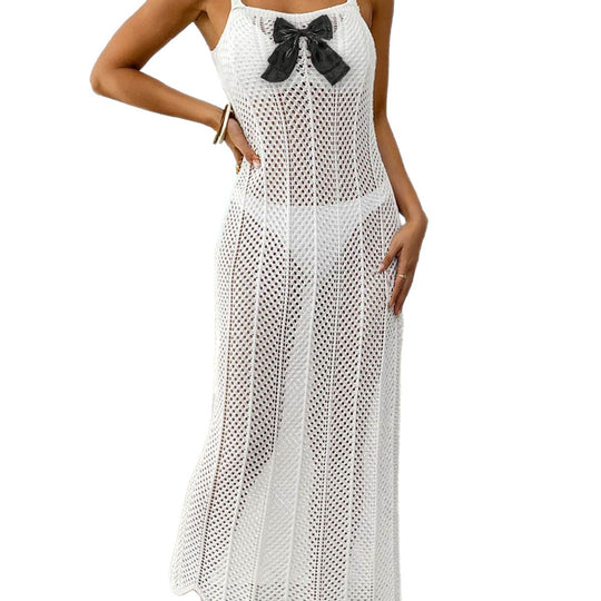 Damen transparenter Strandsarong mit elegantem Design R&B