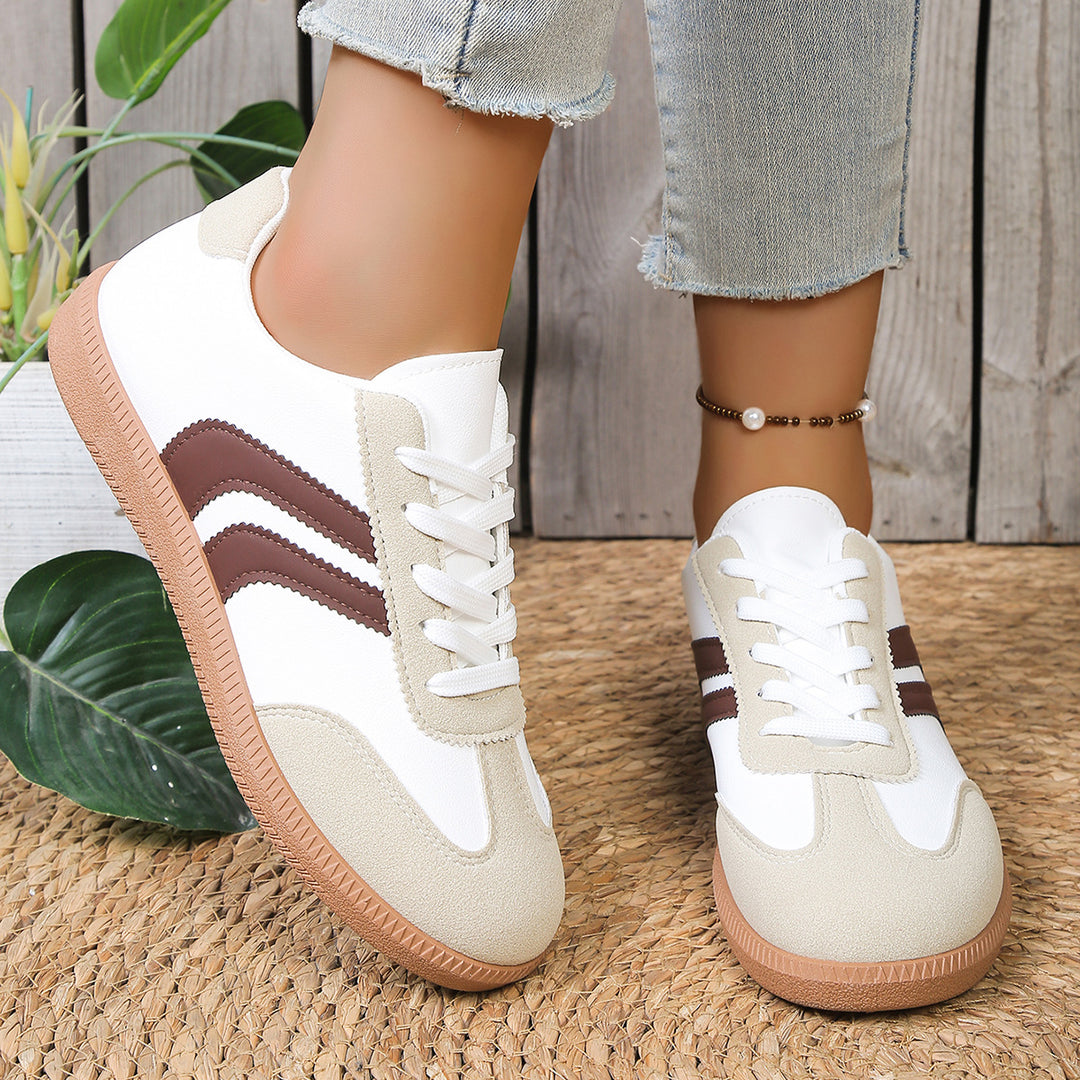 Damen Sneaker mit sportivem Design und bequemer Sohle R&B