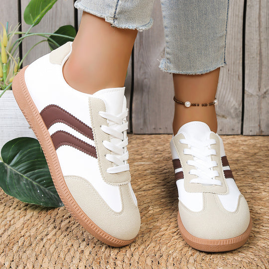 Damen Sneaker mit sportivem Design und bequemer Sohle R&B