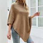 R&B | Einfarbiger Strickpullover Für Elegante Outfits