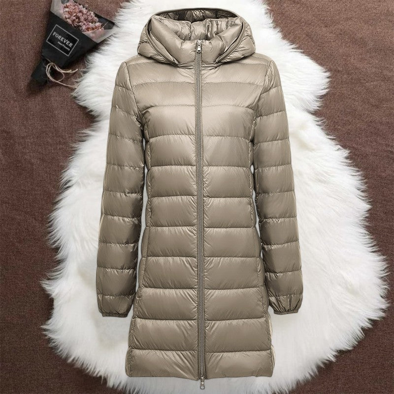R&B | Lange Kapuzenjacke