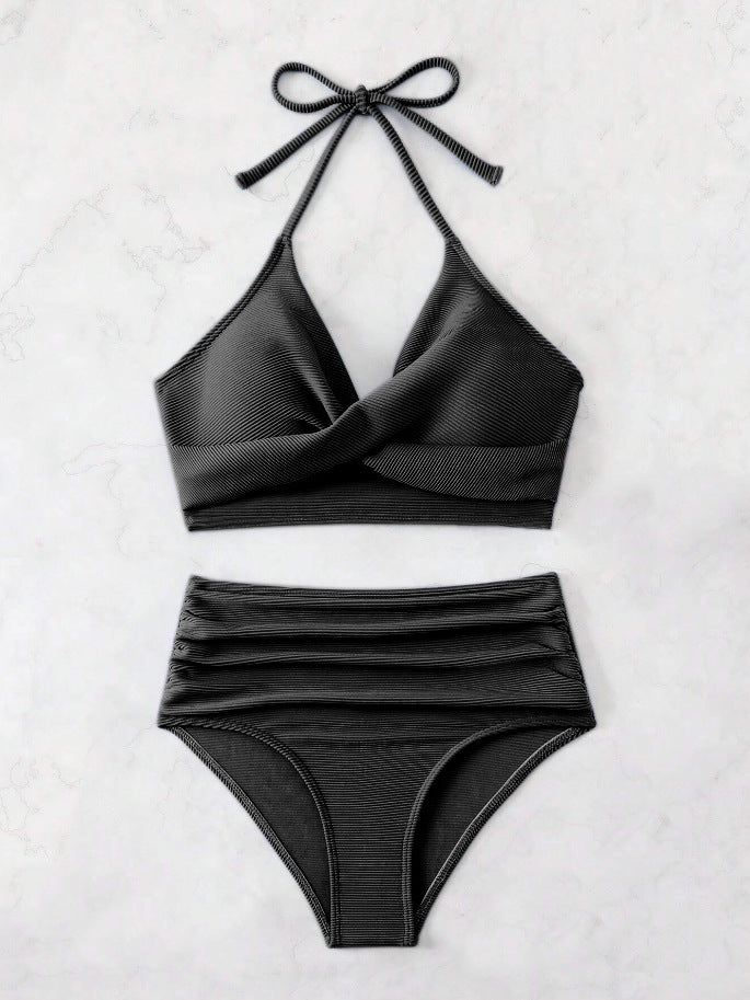 Damen Hochtailliertes Bikini-Set R&B