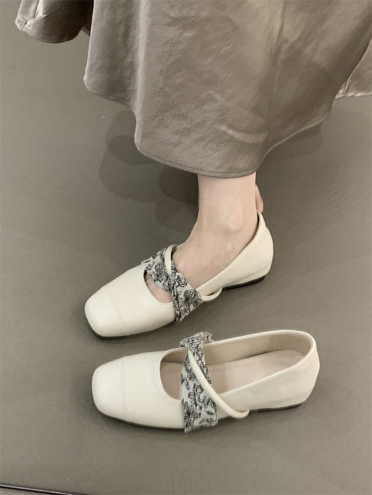 Damen elegante Slipper mit modischer Schnalle und komfortabler Sohle R&B