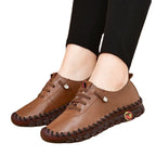 Damen nan flexible faltbare Freizeitsneaker mit stoßdämpfender Profilsohle R&B