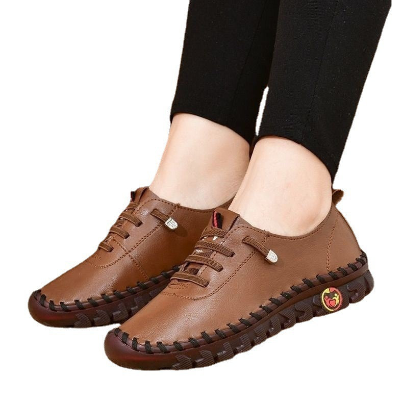 Damen nan flexible faltbare Freizeitsneaker mit stoßdämpfender Profilsohle R&B
