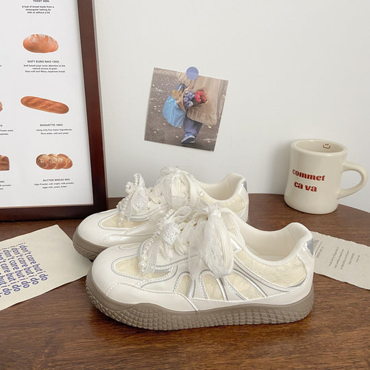 Damen modische Sneaker mit einzigartigen Schnürdetails R&B