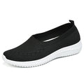 Damen bequeme und elastische Slip-On Sneakers R&B