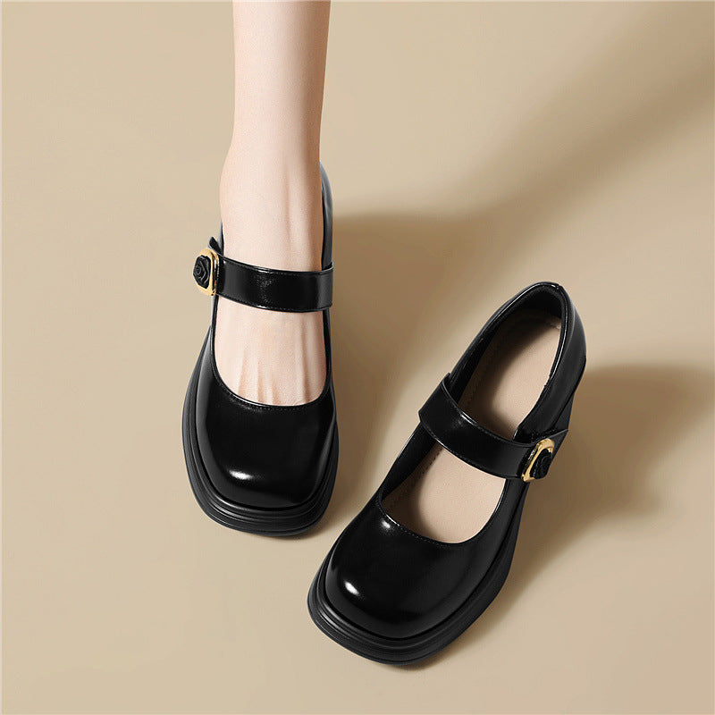 Damen Elegante und modische Ballerinas mit verstellbarem Riemen R&B