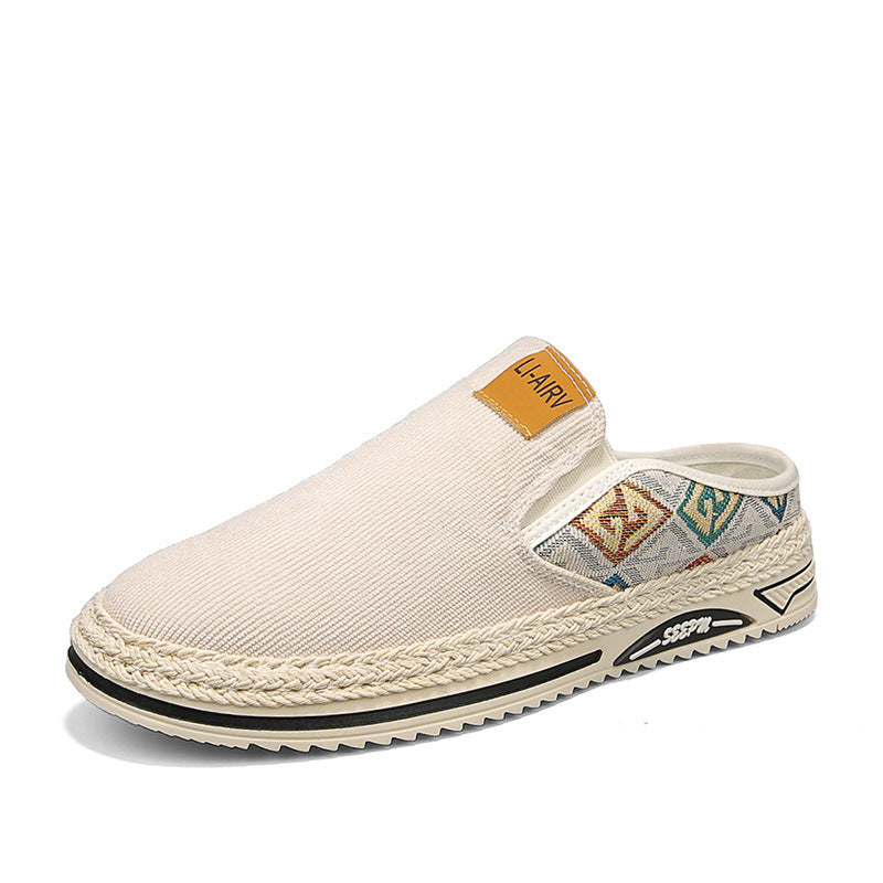 Damen Slip-On Freizeitschuhe mit modernem Ethno-Design