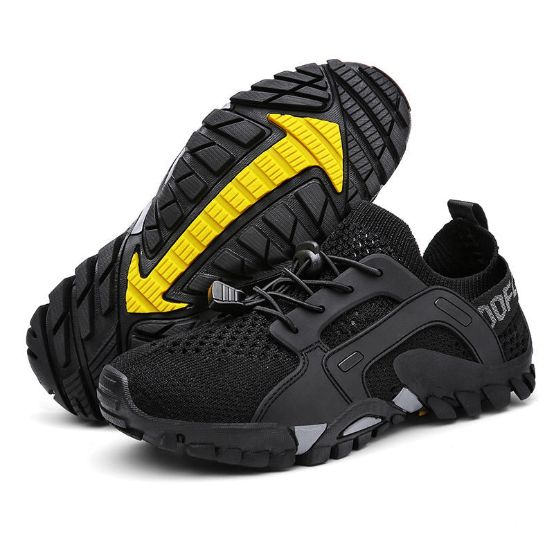 Damen Sportliche Freizeit-Sneaker mit atmungsaktivem Netzmaterial und rutschfester Sohle