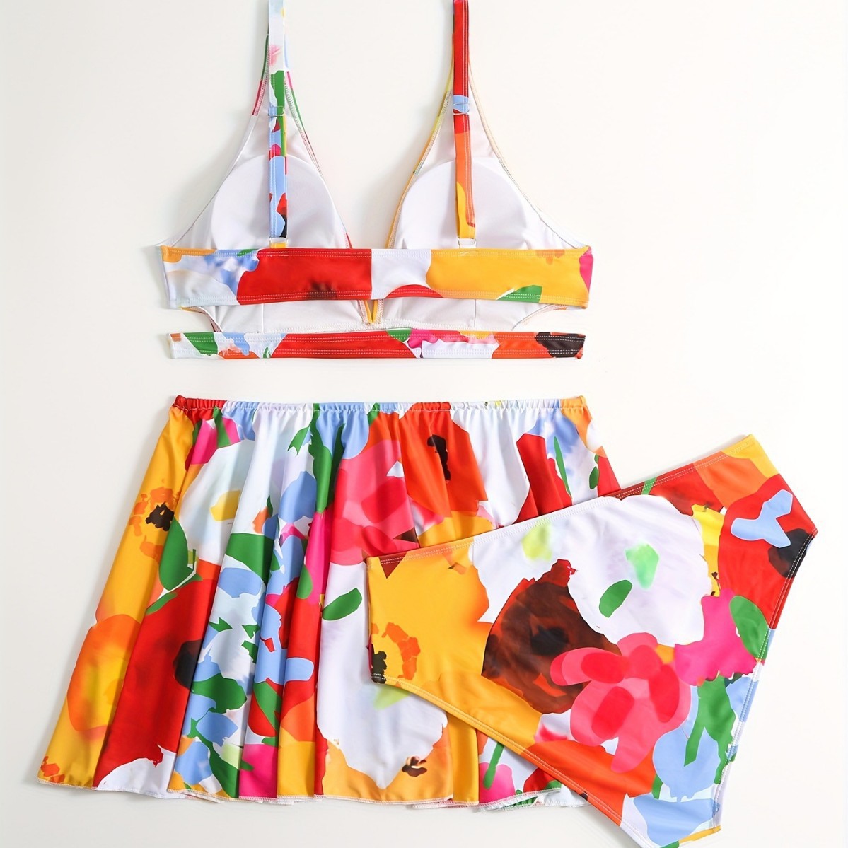 Damen Bikini-Set mit schickem Rock R&B