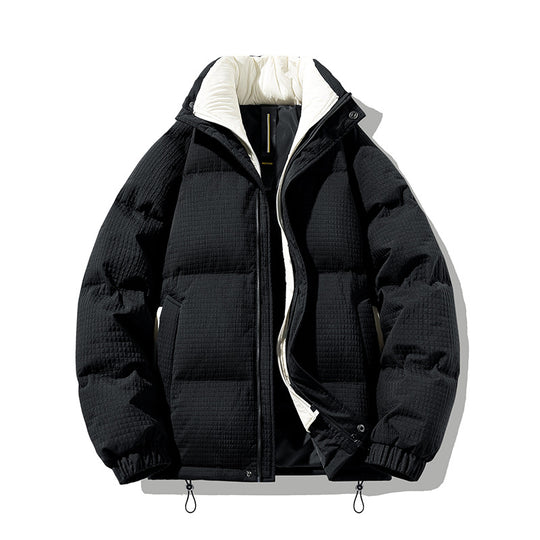 Damen gestepptes Pufferjacke mit isolierender Innenausstattung und seitlichen Reißverschlusstaschen R&B