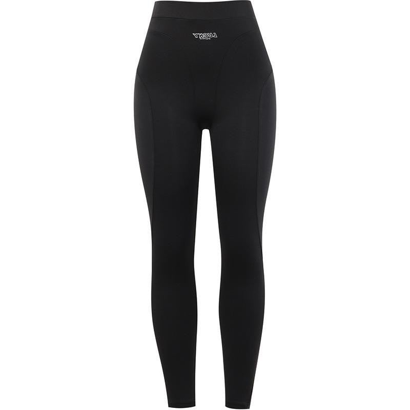 Damen Hochtaillierte Fitness-Leggings R&B