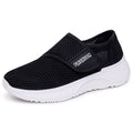 Damen Atmungsaktive Slip-On Sneakers mit elastischem Riemendesign R&B