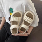 Damen Strapazierfähige Sommer-Sandalen mit gepolstertem Obermaterial und rutschfester Sohle