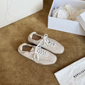 Damen Sportliche Sneakers im zeitlosen Design mit hochwertigem Wildleder