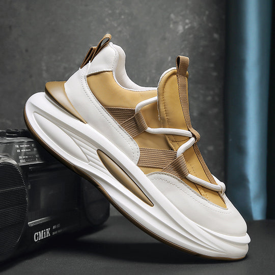 Damen Sportliche Sneakers mit elastischer Schnürsystem und atmungsaktiver Obermaterialkombination R&B