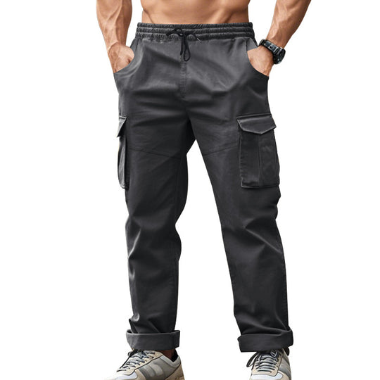 Herren Cargo-Hose mit elastischem Bund und praktischen Seitentaschen R&B 1758812816