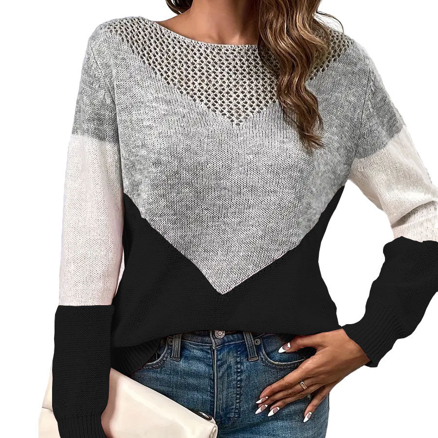 Damen modischer Pullover R&B
