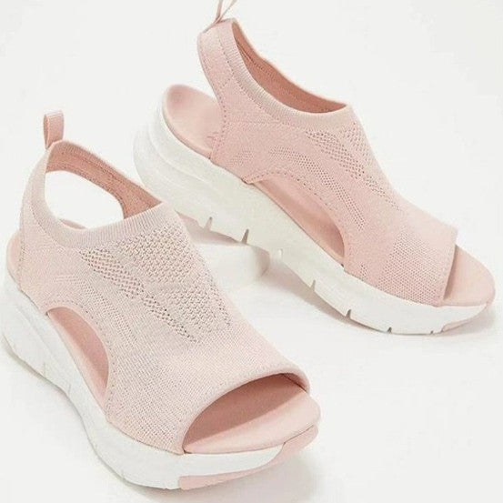 Damen sportliche und stilvolle Zehentrenner-Sandalen mit ergonomischem Design R&B