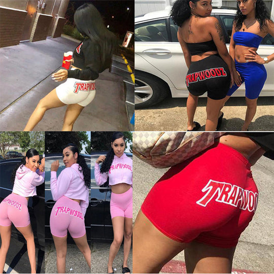 Damen Bandeau-Top und Radlerhosen Set R&B