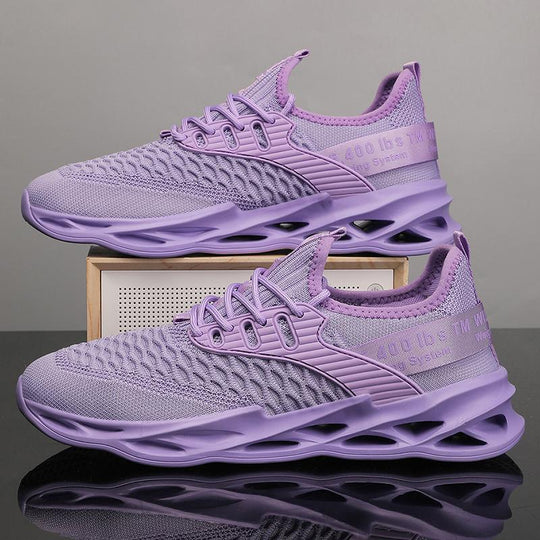 Damen Sportliche Laufschuhe mit innovativem Dämpfungssystem und atmungsaktiver Obermaterialstruktur R&B