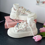 Damen Sportliche Sneakers mit strapazierfähigem Mesh-Obermaterial und buntem Sneaker-Sock R&B