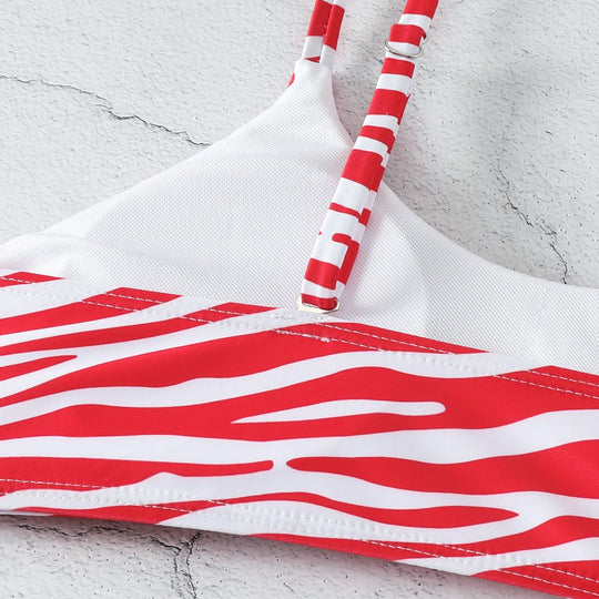 Damen Bikini-Set mit eleganter Wendewickelrock-Optik R&B