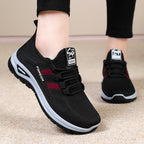 Damen Sportliche Mesh-Sneaker mit atmungsaktiver Struktur und dämpfender Sohle