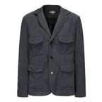 Herren leichte Cordjacke mit praktischen Taschen und modernem Design R&B