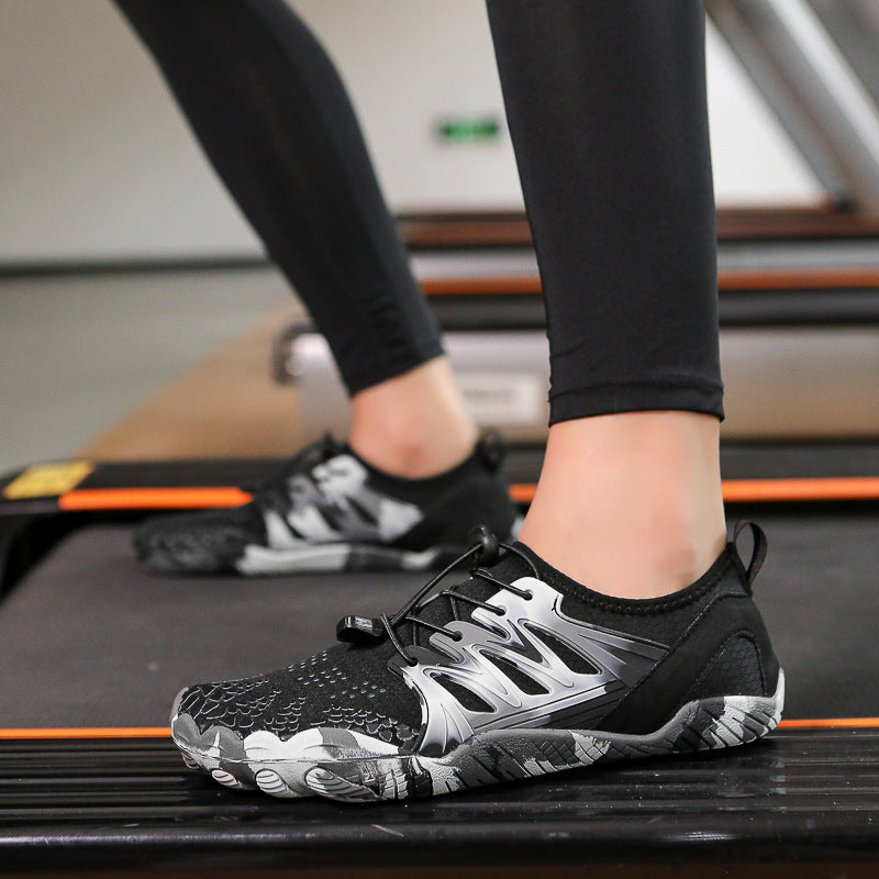 Damen Flexible Wassersport-Schuhe mit atmungsaktiver Mesh-Oberfläche und rutschfester Sohle R&B