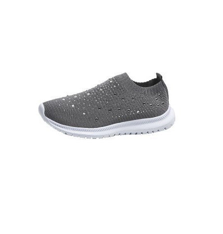 Damen Sneakers mit funkelnden Steinen R&B