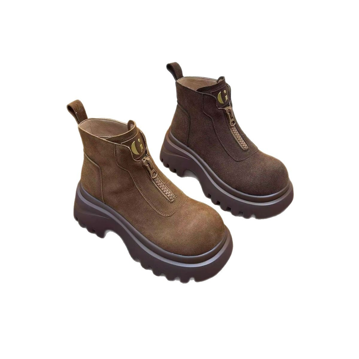 Damen Ankle Boots mit rutschfester Sohle und modischem Design R&B